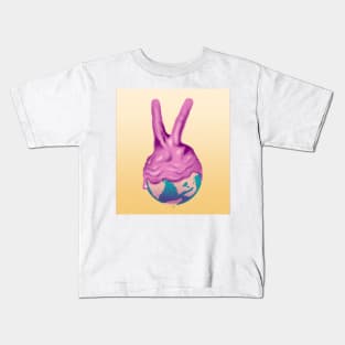 Melting Peace Kids T-Shirt